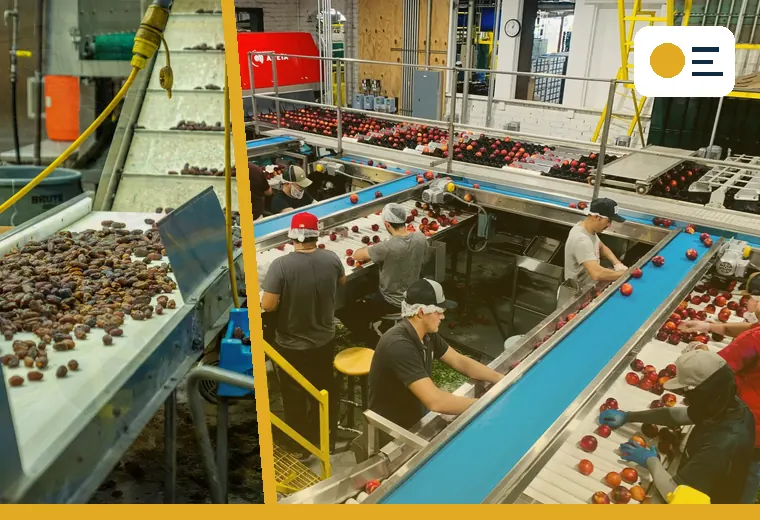 Production process relevant to temperature, humidity and utilities