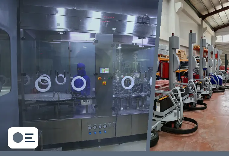 Production process relevant to e-commerce fulfilment