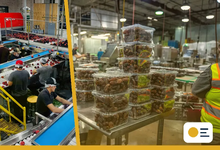 Production process relevant to flow-wrapped packs