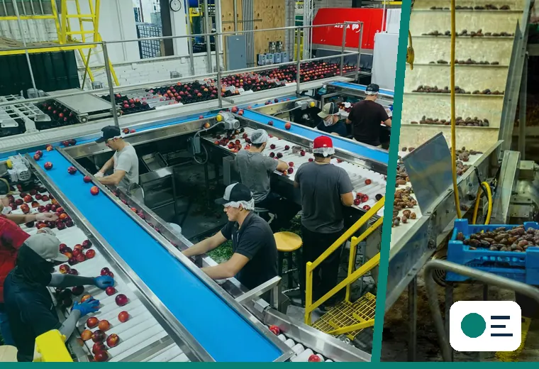Production process relevant to good pack