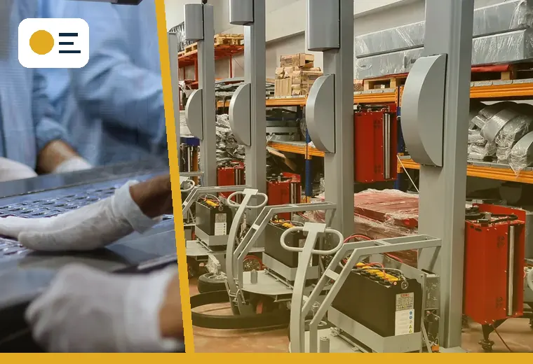 Production process relevant to infeed