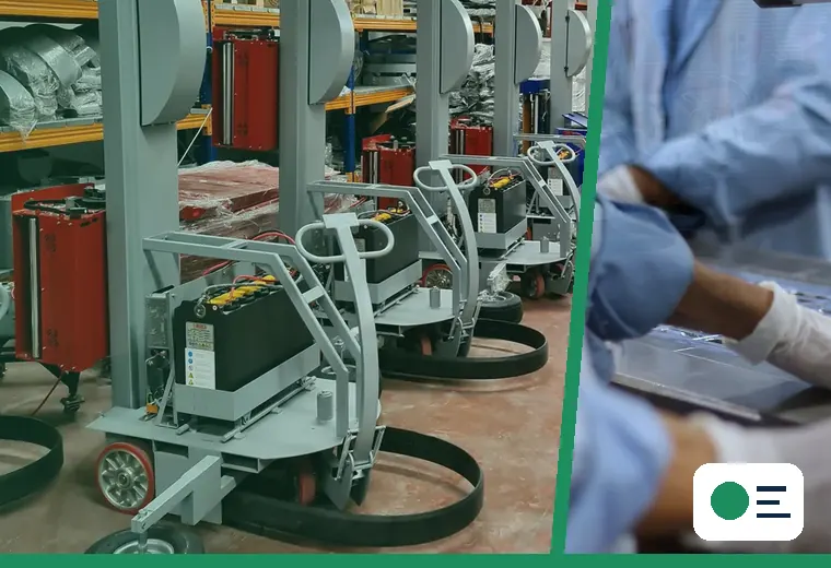 Production process relevant to piston filler