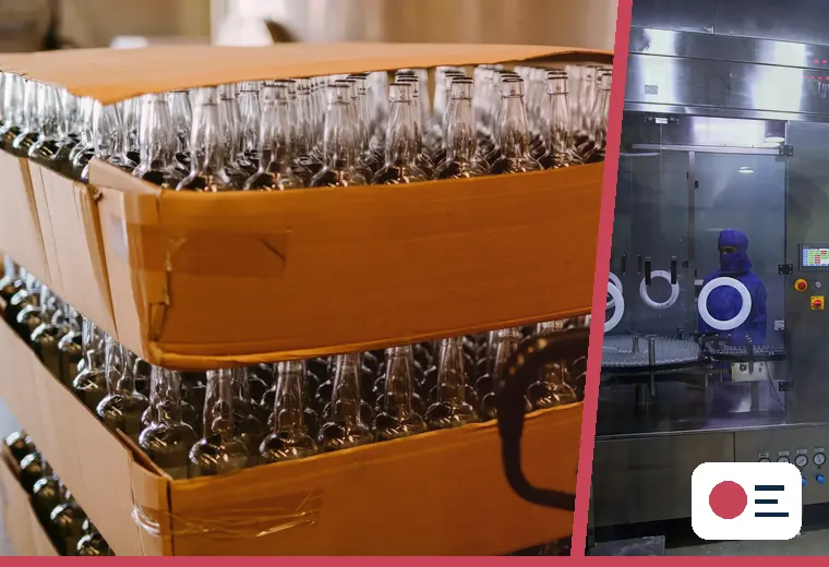 Production process relevant to recipe