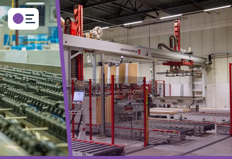 Production process relevant to wine bottling
