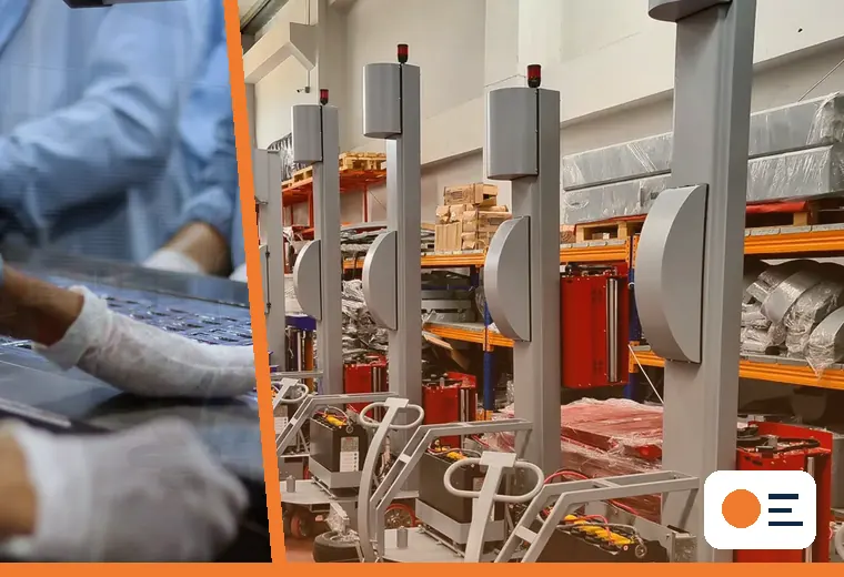 Production process relevant to powder and piece filling